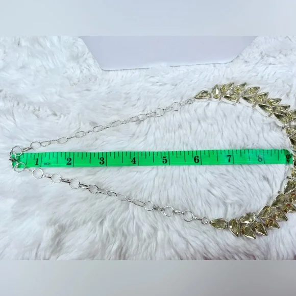 Fossil Coral 925 Large Gemstone Necklace Bracelet & Earrings - Picture 6 of 11